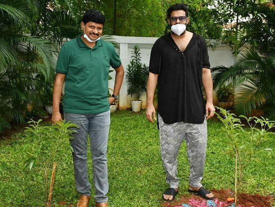 Prabhas Green India Challenge Pics